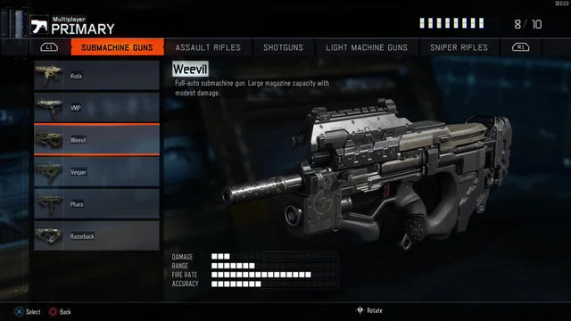 BO3 Weapons